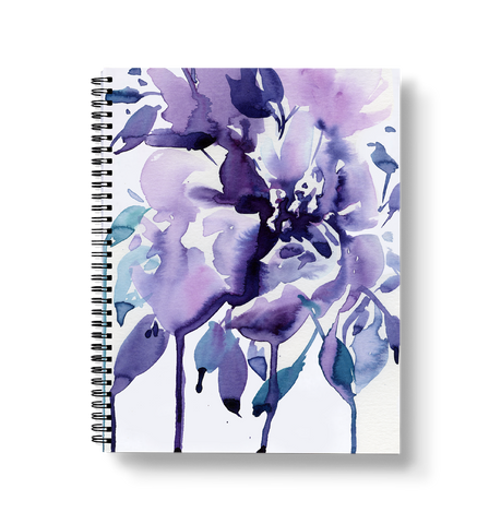 Dripping Roses Notebook